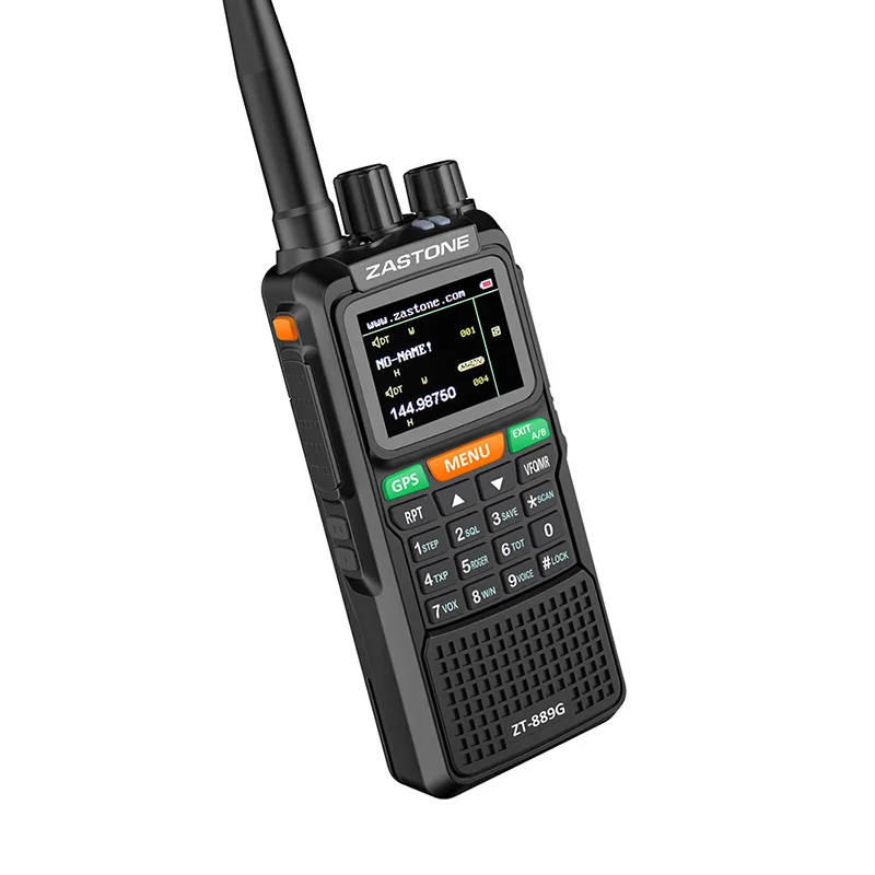 

Zastone ZT-889G Plus full duplex two way radios Long distance GPS Navigation 10w output power with bt Walkie talkie APP
