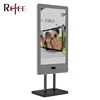 13.3 inch hot sale lighted desktop makeup mirror with motion sensor for cosmetic brand