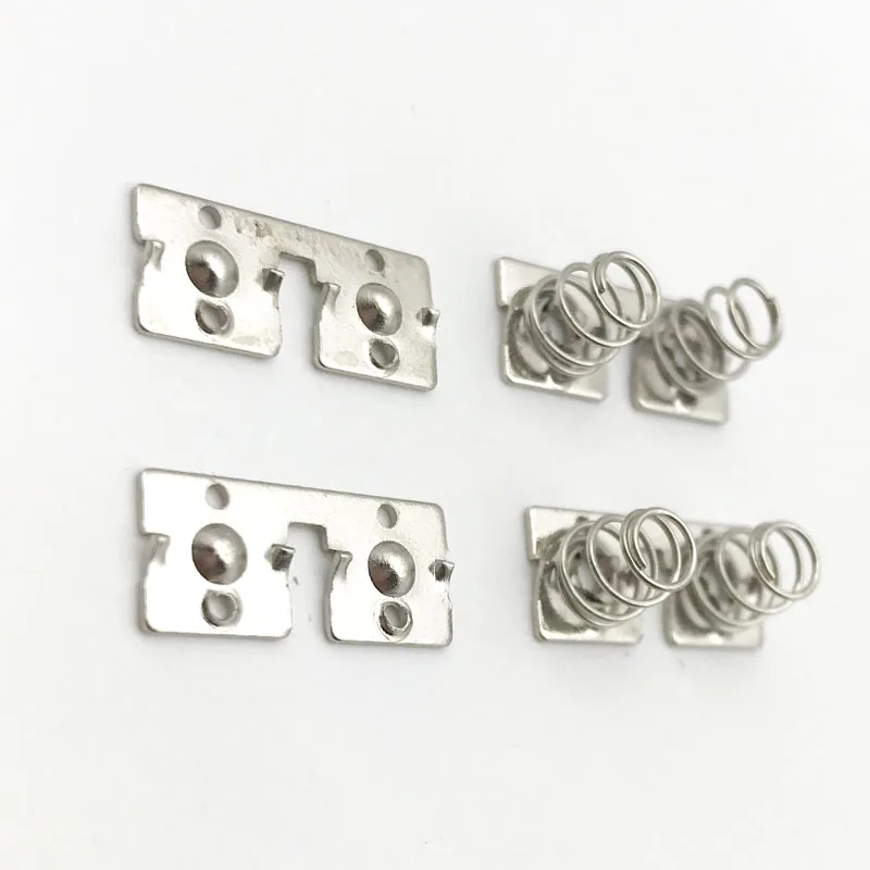 Precision Sheet Metal Stamping Tab Connector / Battery Terminal For PCB