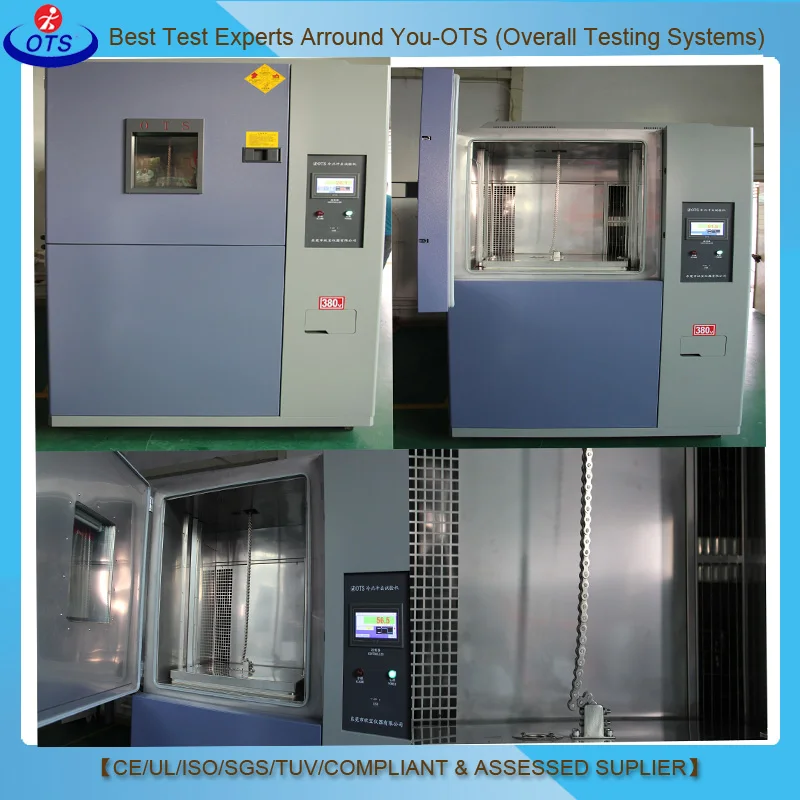 laboratory Environmental hot chamber machine Heating and cooling Impact Thermal Shock Test Chamber