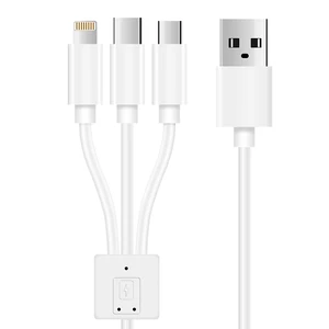 Fast Charging 3 1 USB Cable Smartphones 1M