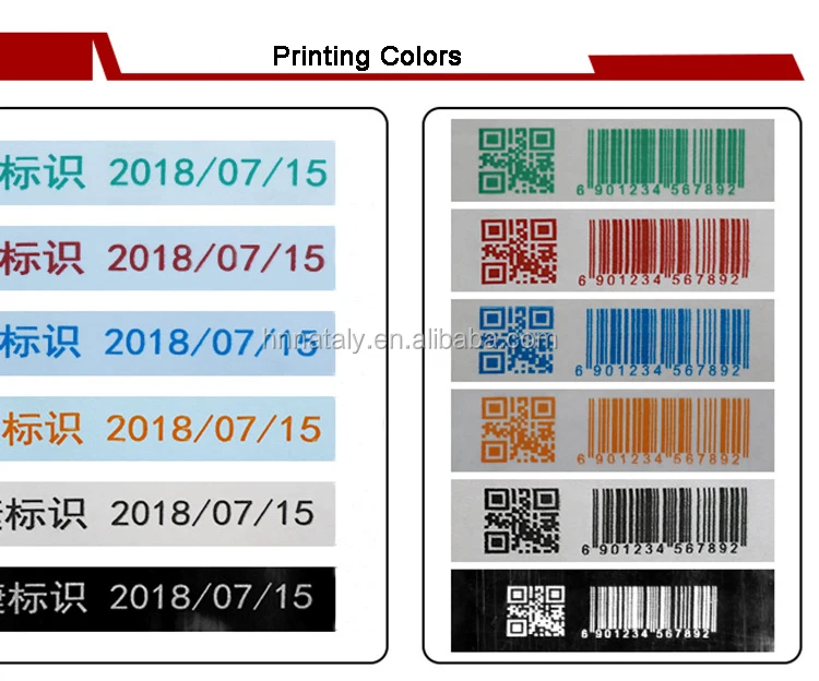 Nataly T3 Handheld Inkjet Qr Code Printer On Wood