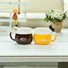 Cute Cat and Fish Theme Ceramic Coffee Tea Cup Ceramic Lovers Cup