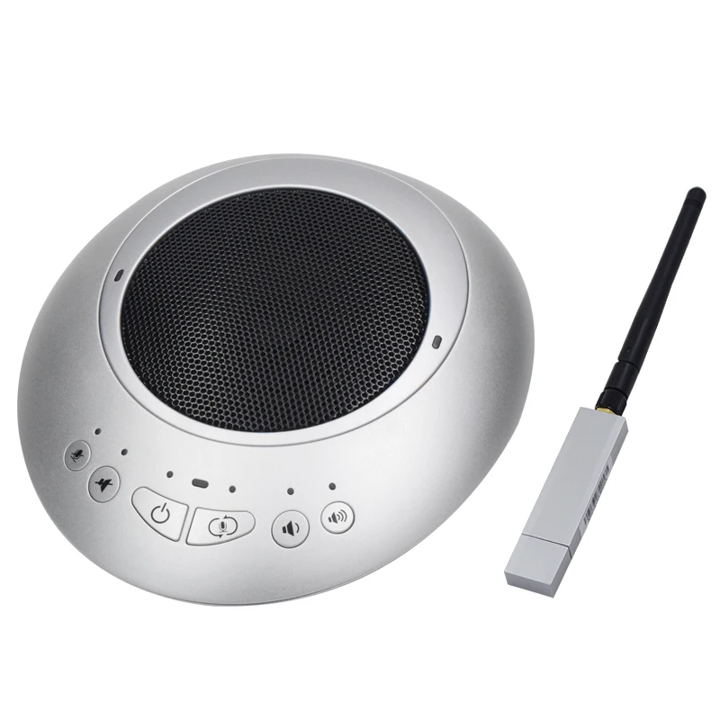 Wireless Video Conference Speaker And Microphone For 30square Meeting