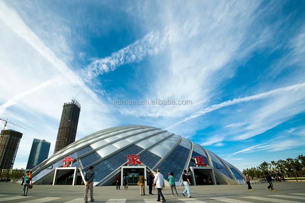 
ETFE film price of air pillow membrane structure project 