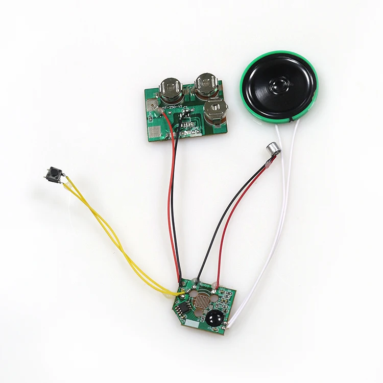 Mini Recordable Voice Recorder Circuit Board Sound Module For Cards