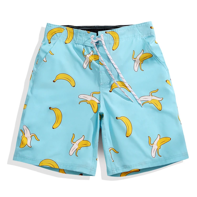 

Banana printed high quality board shorts