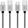 6FT Mobile Phone Cables 2.0 Micro USB To USB Cable Micro 5Pin Data Charge Cable Sync Charging For Android Devices