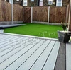 WPC 3D embossed wood grain decking /wear resistant WPC embossing deck flooring