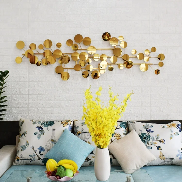 

New Design Luxury 3D Metal Wall Art Decor, Customized