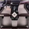 custom anti slip car floor mat leather universal floor 3d car mat