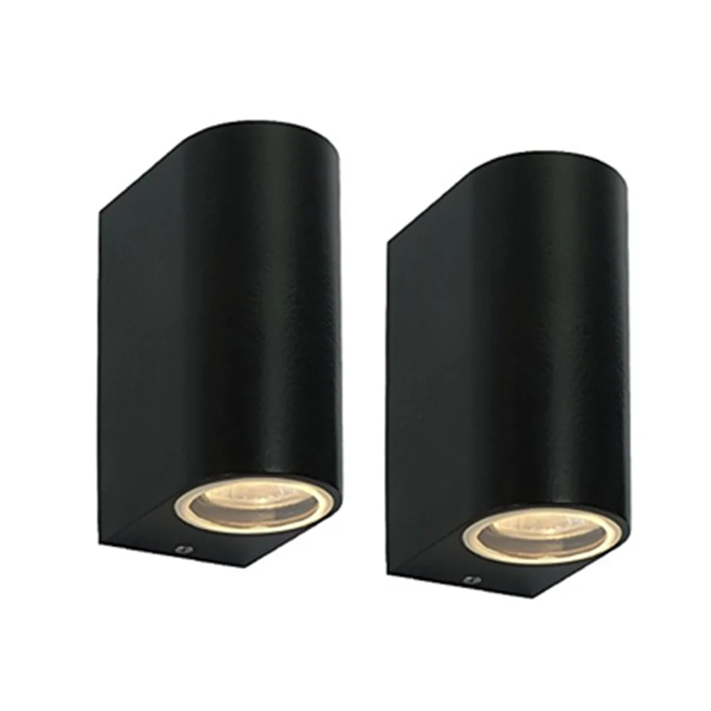 Modern Gu10 Waterproof Up And Down Aluminum Outdoor Light Wall Garden