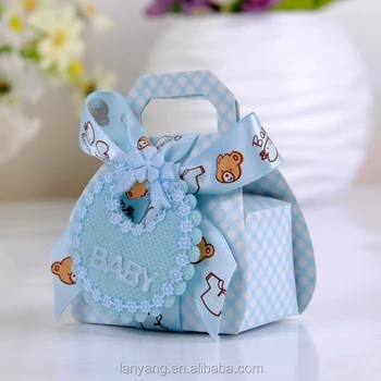 Wholesale Cheap Baby Shower Favors Gift Decorative Boxes Sweet Box