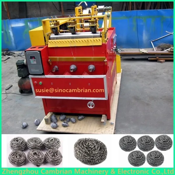kitchen scourer making machine