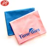 Promotional low price and high quality sport towel suede microfiber towel 80% polyester, 20% polyamide
