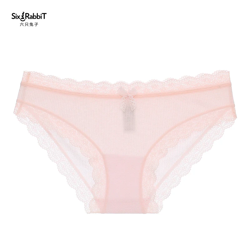 

Sexy Lace Cotton Crotch Breathable ladies Panties, N/a