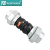 Perfect screwed flexible union threaded rubber expansion joint