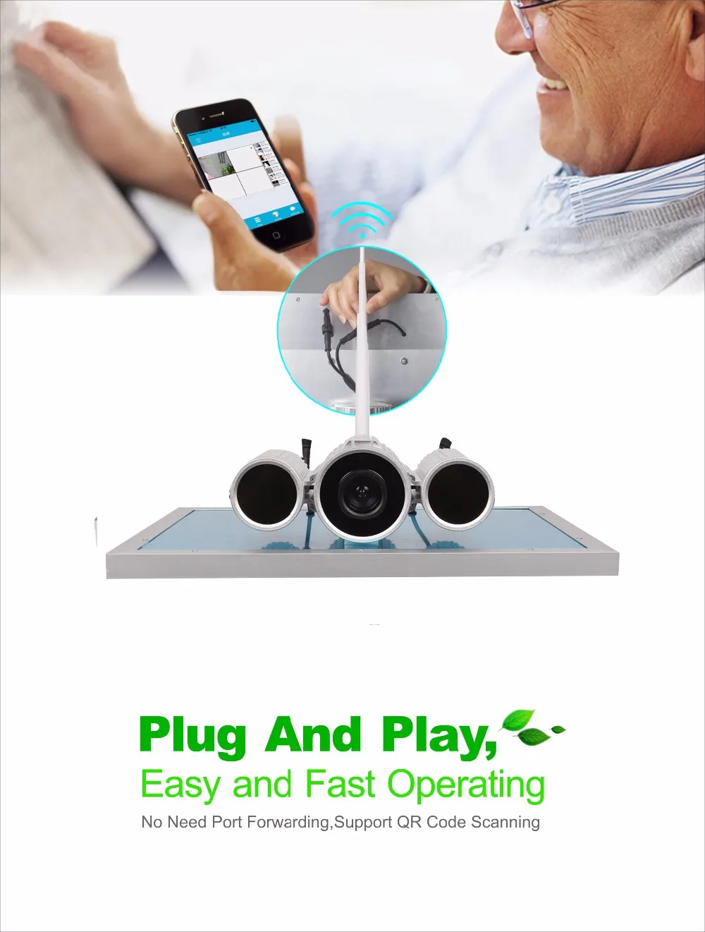 Home Security Analog To Ip Camera Converter Full Hd Night Version Hp Ip