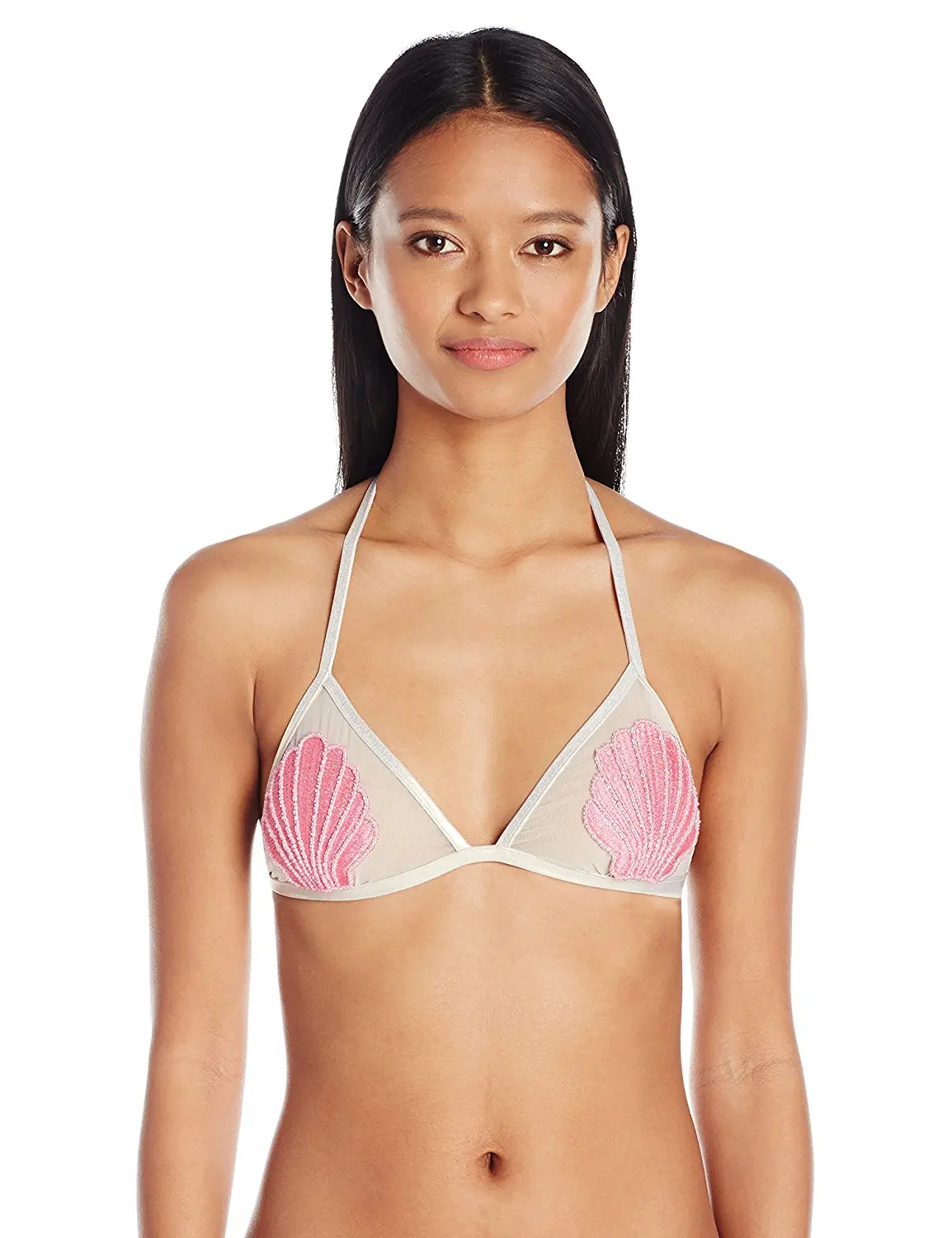 sea shell bathing suit top