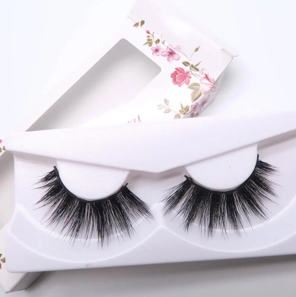 

Wholesaler Lashes Private Label 3D Korean Silk False Eyelashes, Black