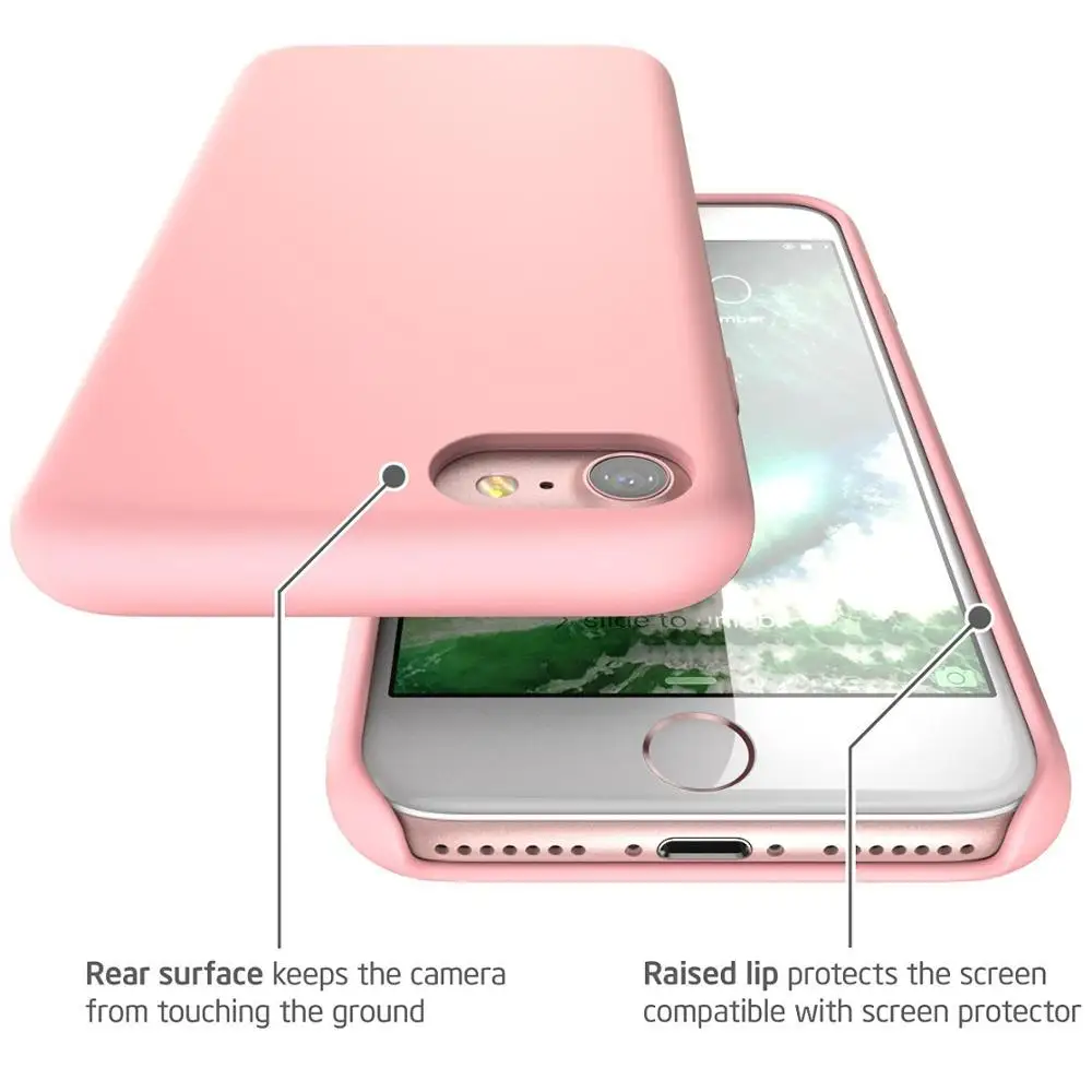 Hot Selling Plain Silicone Case,Soft Phone Case For Iphone Case ...