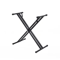 

HEBIKUO Q-2X Stable High Quality Adjustable best double X style electronic keyboard stand digital piano stand