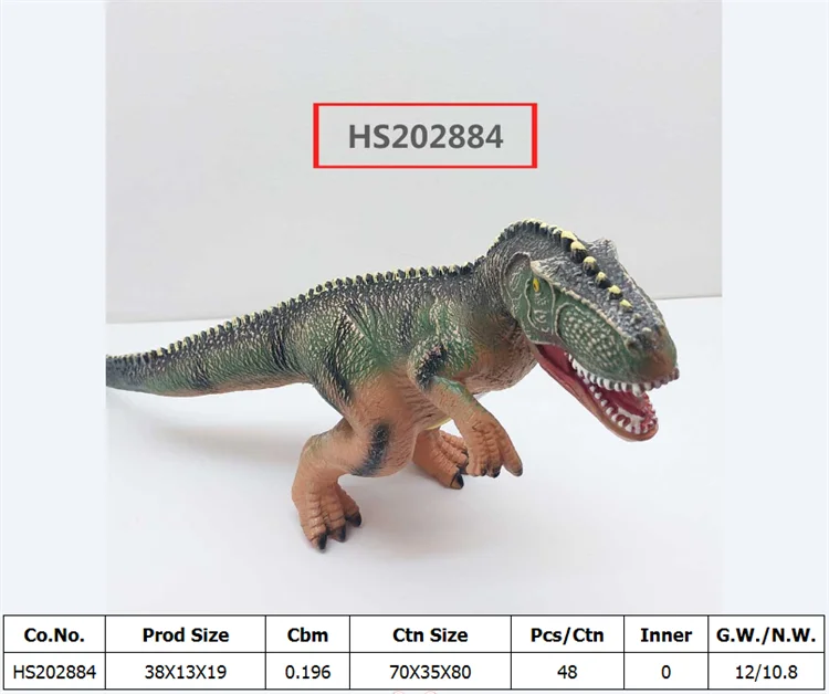 HS202884, Huwsin Toys, Soft dinosaur for kids, Educational toy