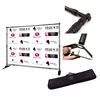 Large Format Step and Repeat Backdrop Outdoor Banner Stand