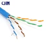 High quality Cat6 utp legrand type lan cable 305m 24awg OEM bare copper lan cable pass permanent test 5db