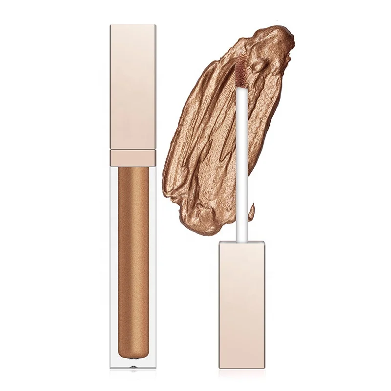 

Private label metal waterproof lip gloss make your logo nude matte lipstick high