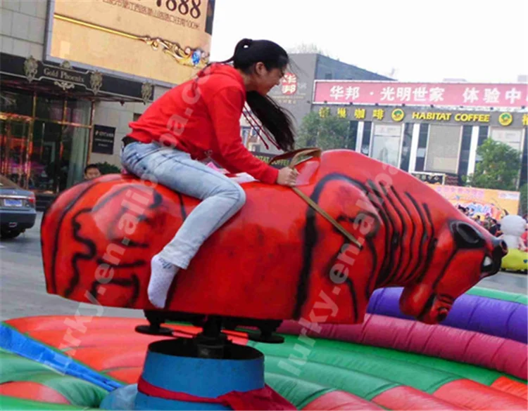 bull riding bouncer