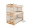 SOLID PINE WOOD Triple Sleeper Bunk bed 3FT BED X 3 TIER BED FRAME ONLY NO MATTRESS