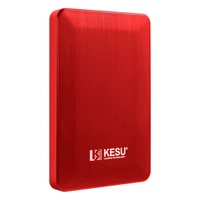 

KESU Red Color Portable 80GB External Hard Disk 2.5" Hard Drive USB 3.0 HDD for PC/Mac