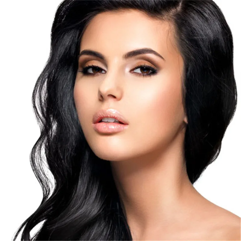 Leyuan Black Cherry Indian Remy Hair Weave Semi Human Hair Buy