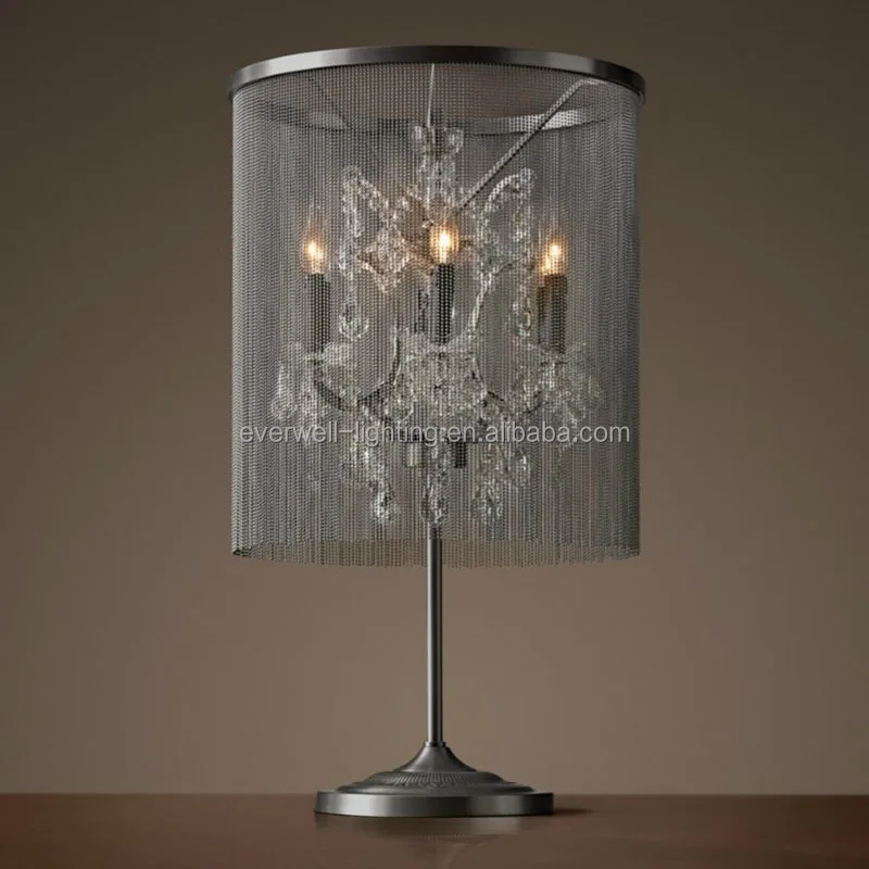 Crystal Chandelier Bedside Table Lamp Crystal Chandelier Bedside Table Lamp