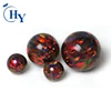 synthetic fire red opal for jewelry ball shape opal stone beads
