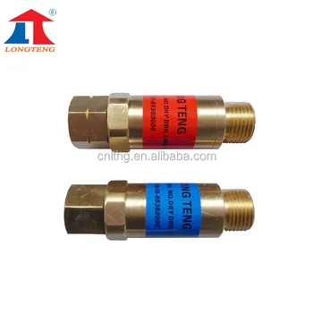 Ammonia Check Valve Propane Gas Flashback Arrestor For Cnc Cutter