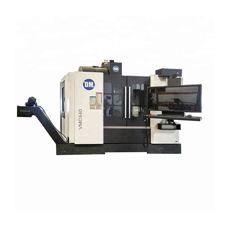 
4 axis vertical machining center mini Metal cnc milling machine 
