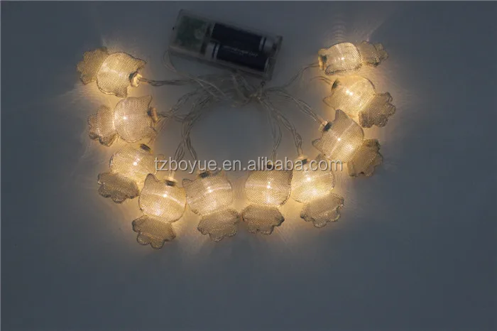 10 LED Mental Cat  string Light