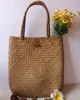 2019 Summer Beach Handmade Straw Raffia Woven Tote Bags for Women