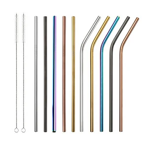 Hot Sale Drinking Straw Reusable Custom Life 304 Stainless Steel Straw
