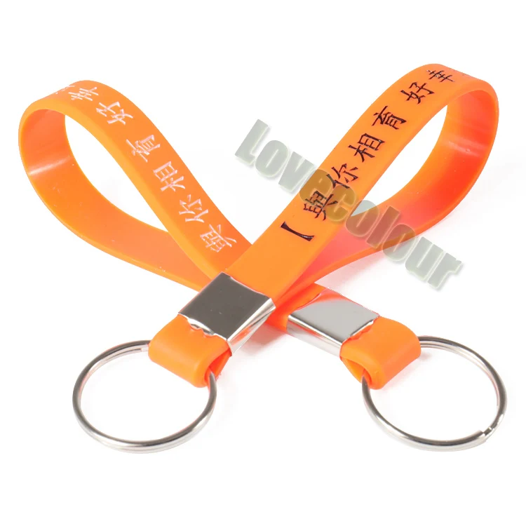 Silicone keychain 10