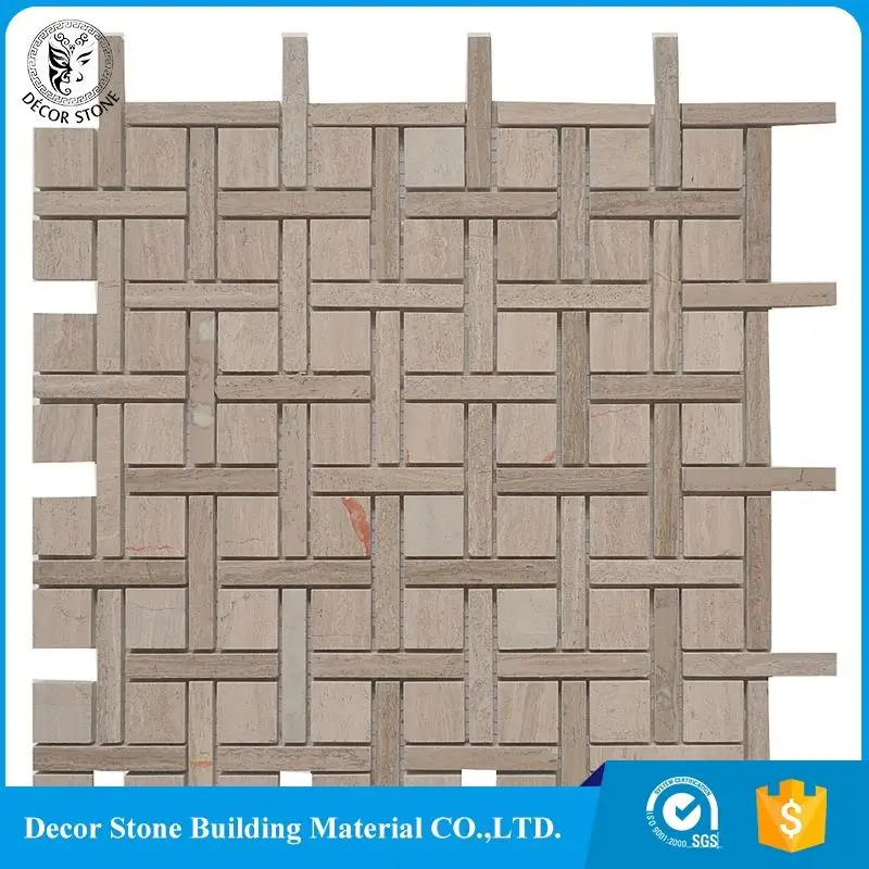 Venta al por mayor grises baldosas de mosaico de piedra-Compre online
