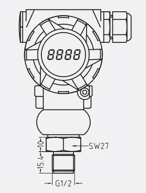 gpt240 电子工业压力传感器