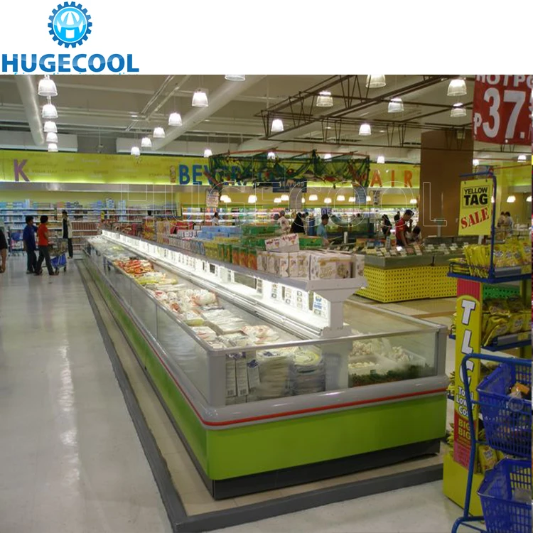 Supermarket Showcase Refrigerator