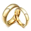 Latest Simple Couple Ring Set Gold Ring Designs for Boys Girl Engagement Tungsten Wedding Ring