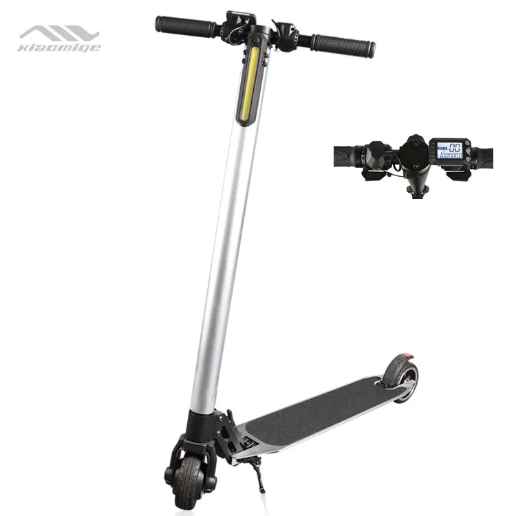 

New Products 4.4AH 6.6AH 8.8AH Kick Scooter Aluminum Electric Scooter 2019