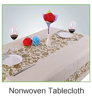 Factory price Soft feeling Nonwoven Non Slip Tablecloth Roll