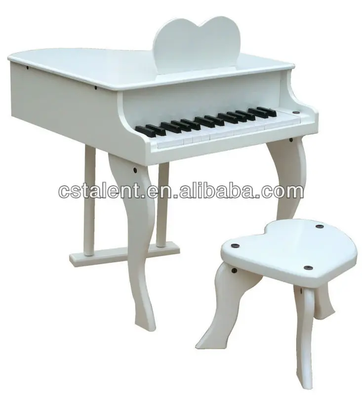 PIANO DE CAUDA INFANTIL 30 TECLAS VERMELHO