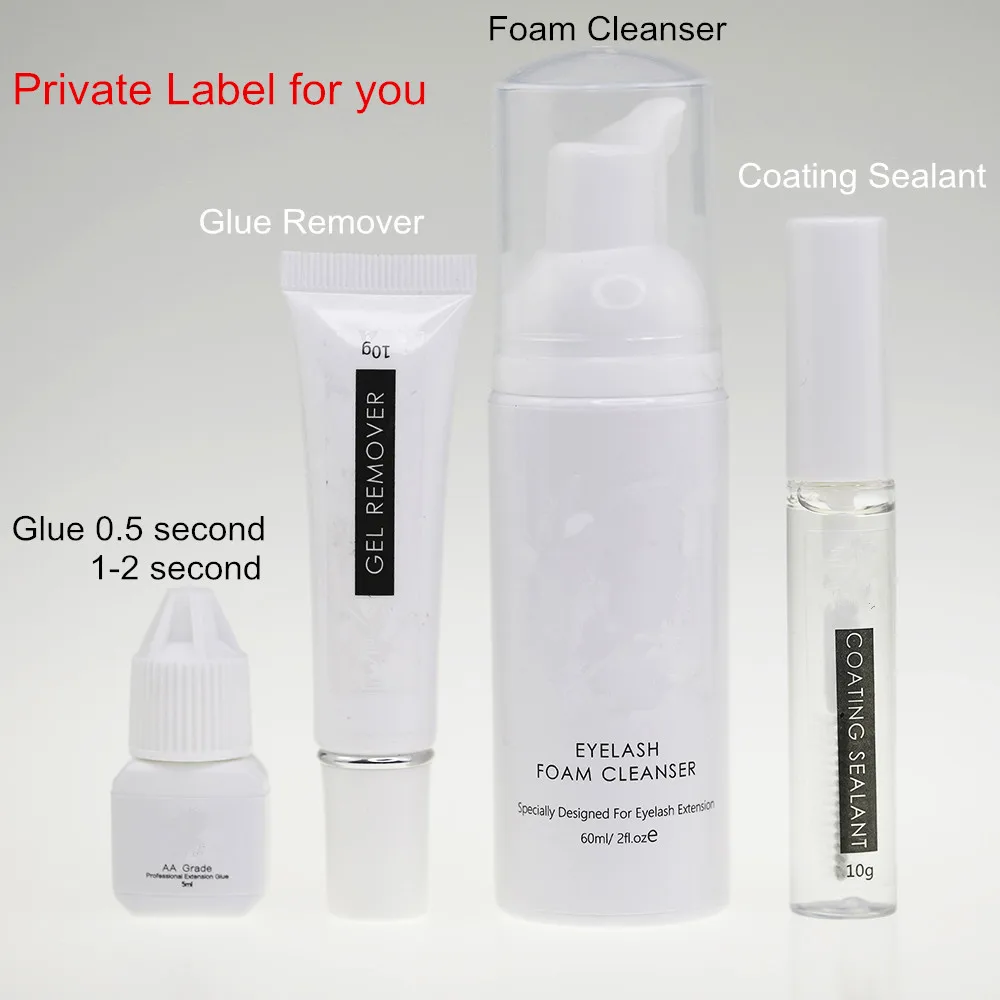 
10ML Private Label Korean Material After Care Eyelash Extension Coating Sealant 